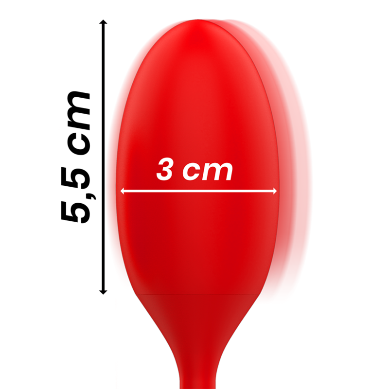 MIA - TOSCANA DOUBLE PLEASURE WAND + VIBRATING EGG - Afbeelding 4