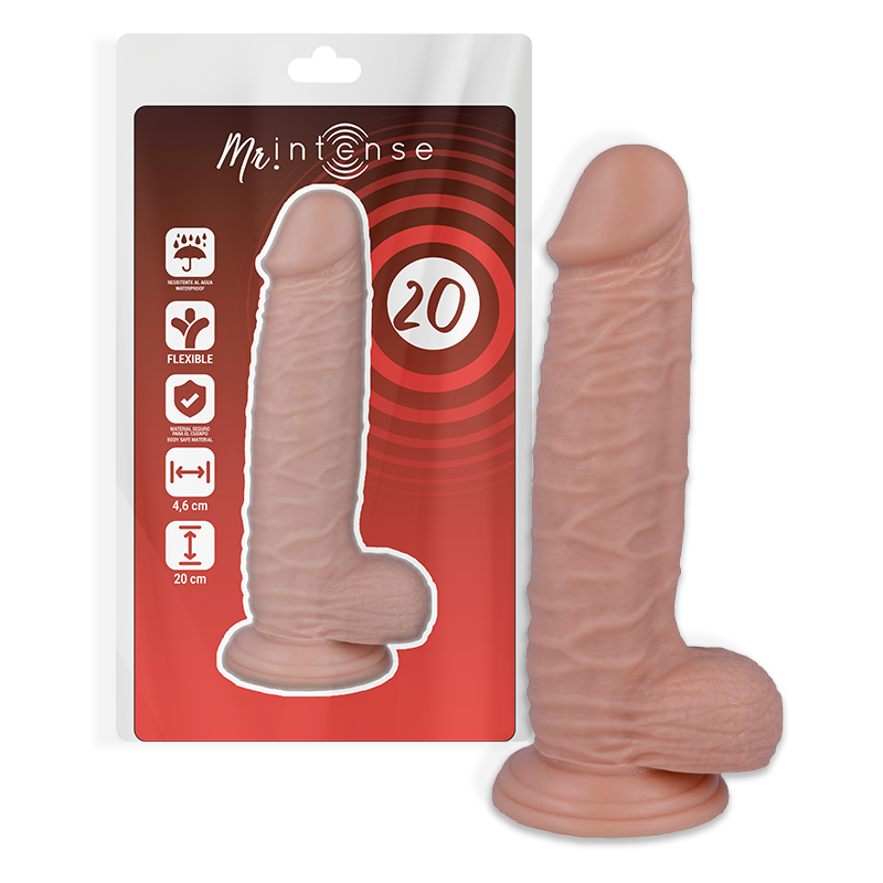 MR INTENSE - 20 REALISTIC COCK 20 CM -O- 4.6 CM - Afbeelding 7