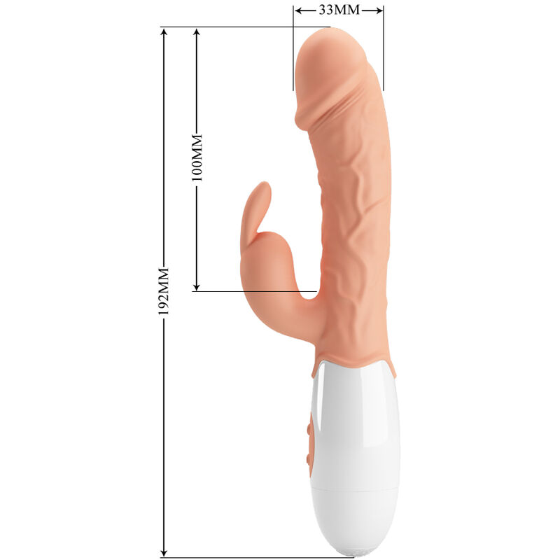 PRETTY LOVE - EASTER BUNNY VIBRATOR WITH STIMULATOR - Afbeelding 7