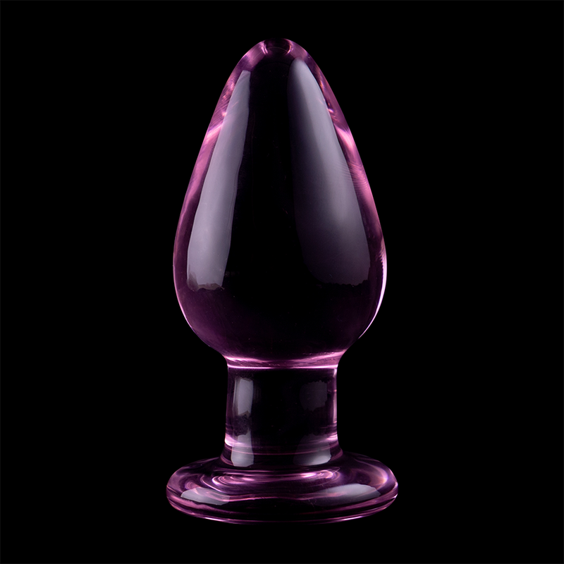 NEBULA SERIES BY IBIZA - MODEL 3 ANAL PLUG BOROSILICATE GLASS PINK 11 CM -O- 5 CM - Afbeelding 7