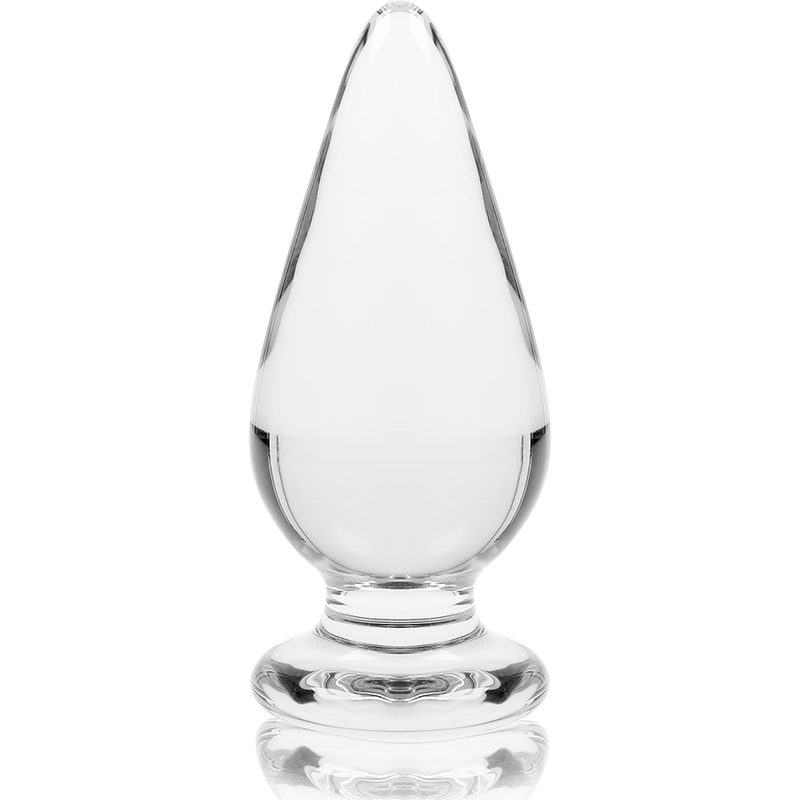 NEBULA SERIES BY IBIZA - MODEL 4 ANAL PLUG BOROSILICATE GLASS CLEAR 11 CM -O- 5 CM - Afbeelding 7