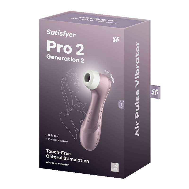 SATISFYER - PRO 2 AIR PULSE STIMULATOR VIOLET - Afbeelding 2