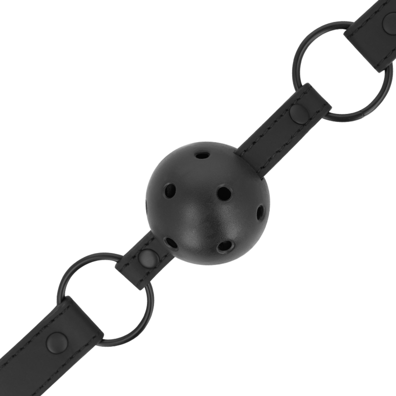 INTENSE - FETISH VEGAN LEATHER BALL GAG - Afbeelding 4