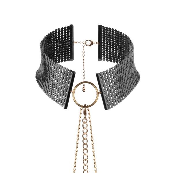 BIJOUX INDISCRETS - DÃSIR MÃTALLIQUE BLACK METALLIC NECKLACE