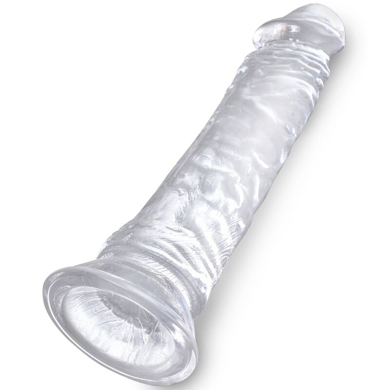 KING COCK - CLEAR REALISTIC PENIS 19.7 CM TRANSPARENT - Afbeelding 3