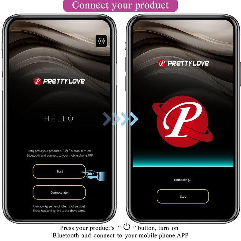 PRETTY LOVE - CATALINA PINK RECHARGEABLE VIBRATING EGG FREE APP - Afbeelding 5
