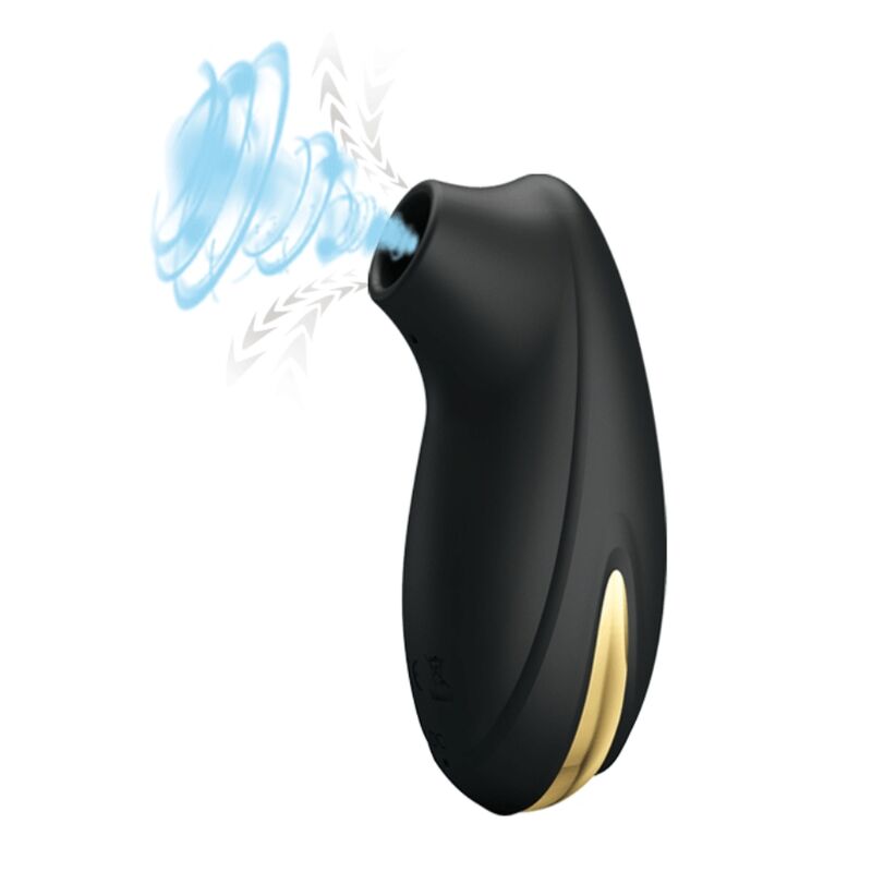 PRETTY LOVE - LUXURY RECHARGEABLE SUCTION MASSAGER BLACK - Afbeelding 11