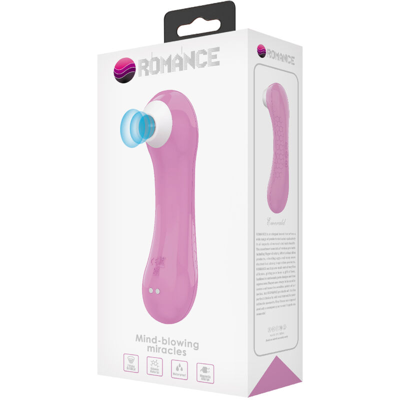 ROMANCE - EMERALD PINK CLITORIS SUCTION - Afbeelding 7