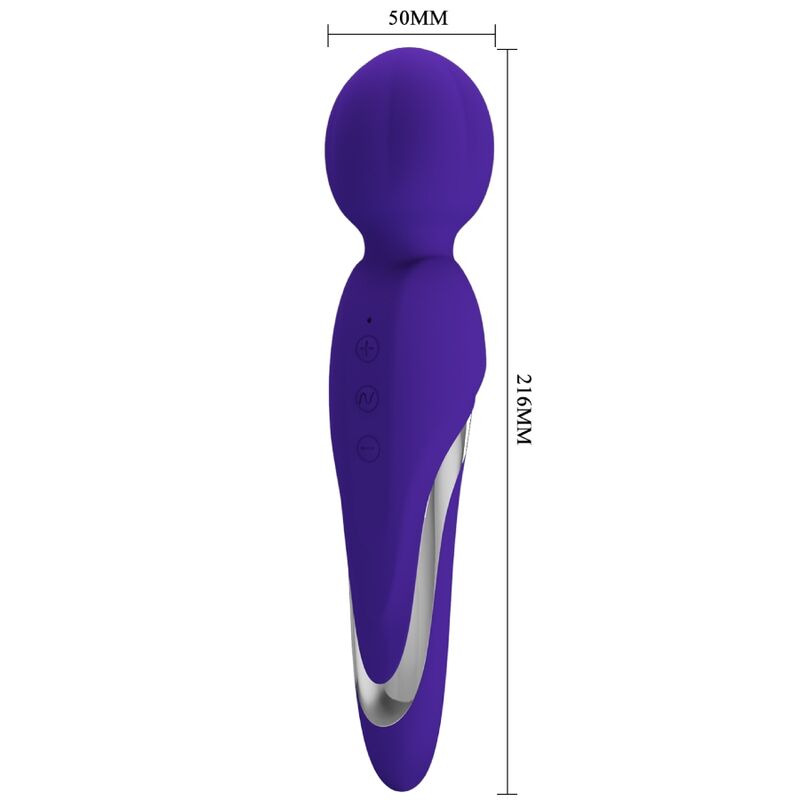 PRETTY LOVE - WALTER VIBRATOR WAND PURPLE - Afbeelding 2