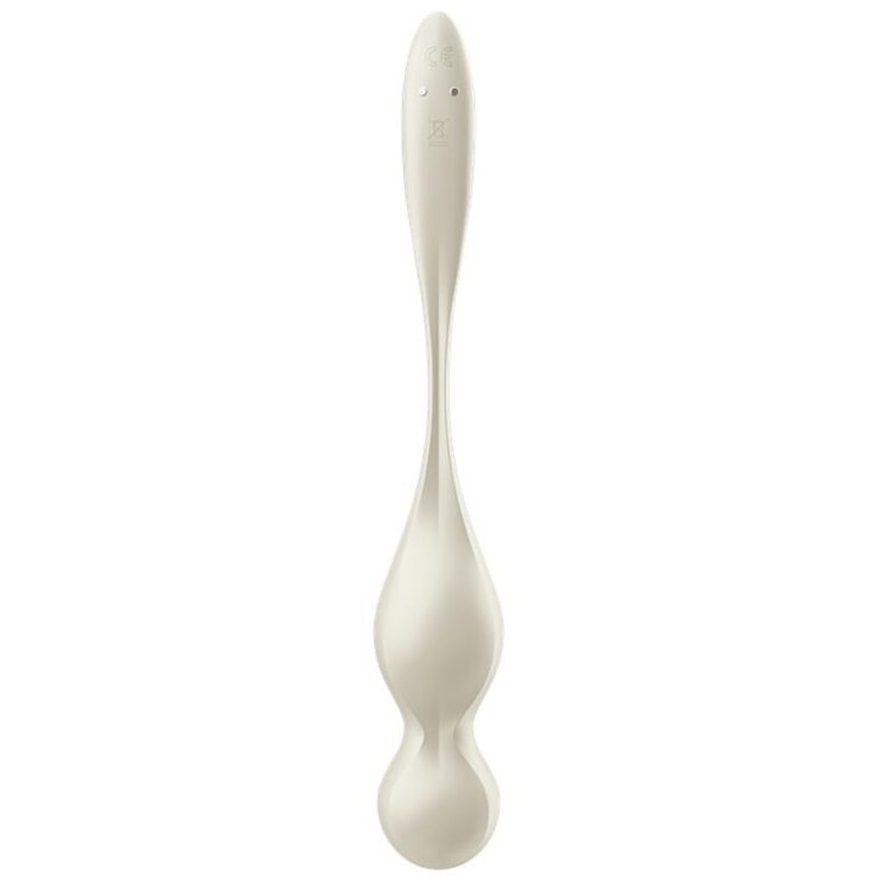 SATISFYER - LOVE BIRDS VIBRATING KEGEL BALLS WHITE - Afbeelding 2