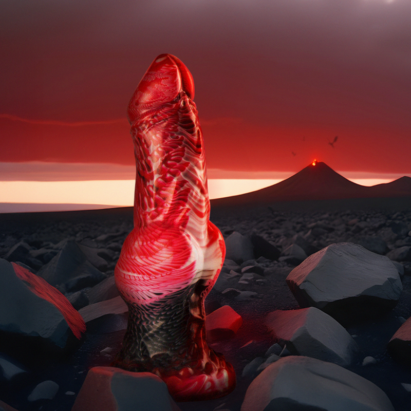 EPIC - HELIOS DILDO WITH TESTICLES HEAT AND ECSTASY - Afbeelding 2