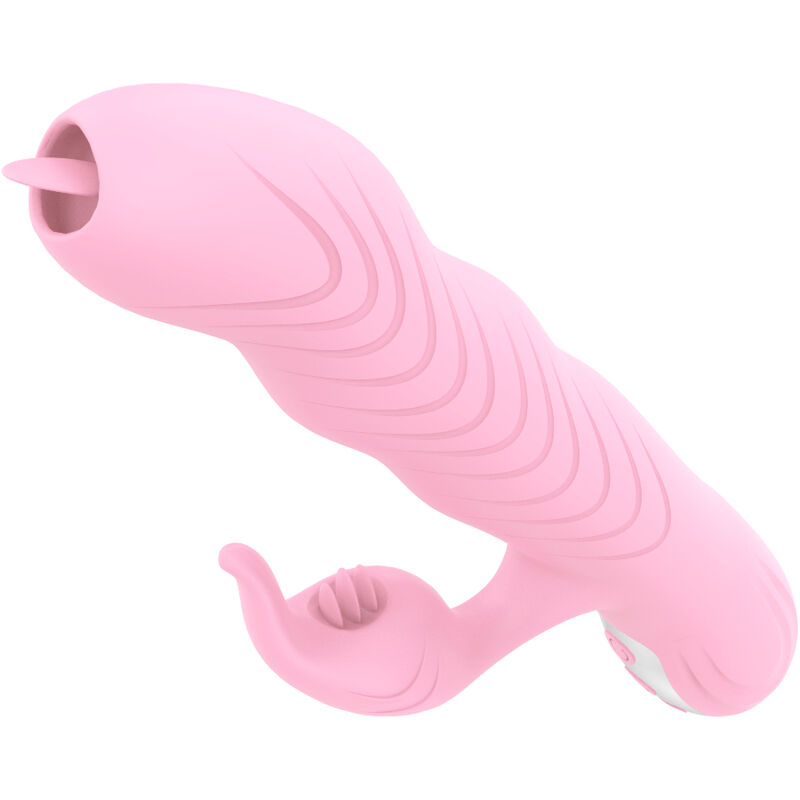 ARMONY - MARCIA VIBRATOR & THRUSTING DOUBLE TONGUE HEAT EFFECT PINK - Afbeelding 3