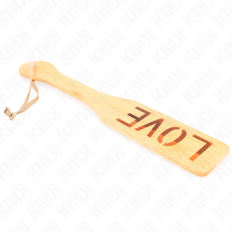 KINK - BAMBOO PALETTE WORD LOVE 32 X 5.5 CM - Afbeelding 3
