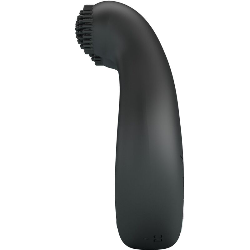 PRETTY LOVE - DAHLIA VIBRATING RING + CLITORIS STIMULATOR 12 VIBRATIONS BLACK - Afbeelding 2