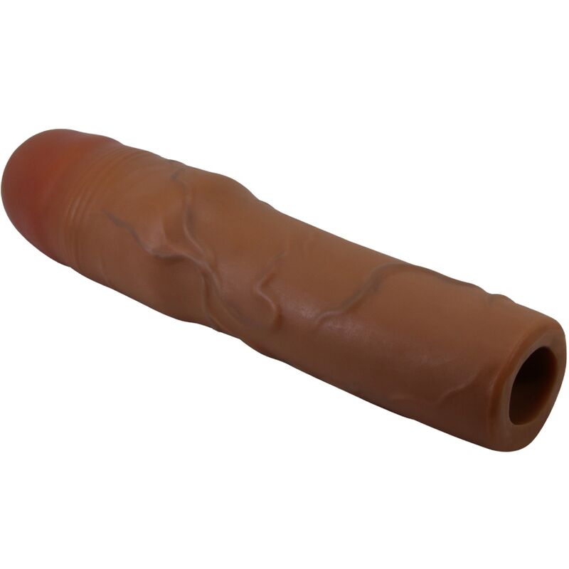 PRETTY LOVE - KYLIAN PENIS SLEEVE WITH 7.6 CM EXTENSION MULATTO - Afbeelding 2