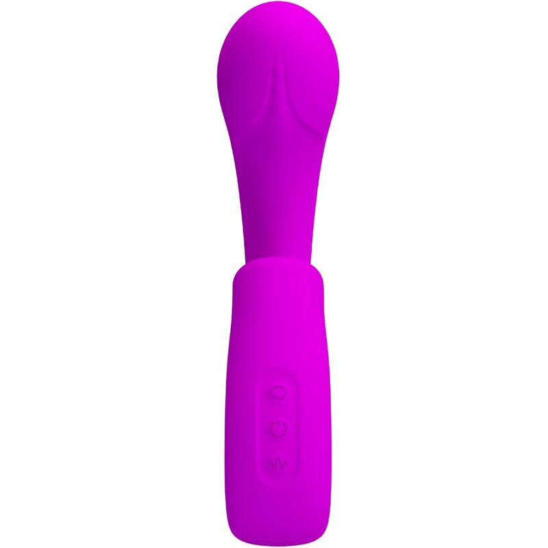 PRETTY LOVE - SIBEL SIBEL G-SPOT VIBRATOR + CLITORIS STIMULATOR 10 VIBRATIONS PURPLE - Afbeelding 2