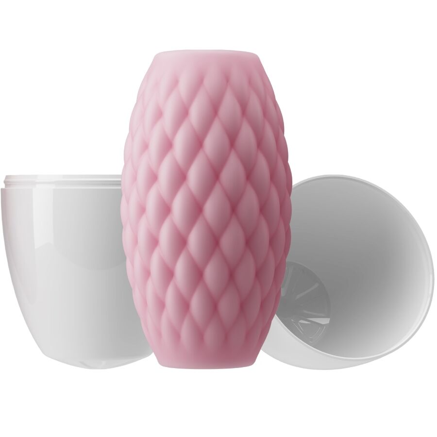 PRETTY LOVE - ATHENA EROS SILICONE MALE MASTURBATOR PINK - Afbeelding 3