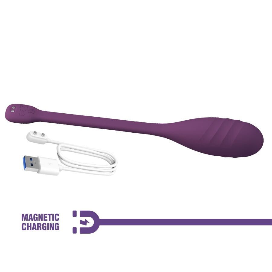 PRETTY LOVE - LEVIATHAN APP CONTROLLED VIBRATOR PURPLE - Afbeelding 18