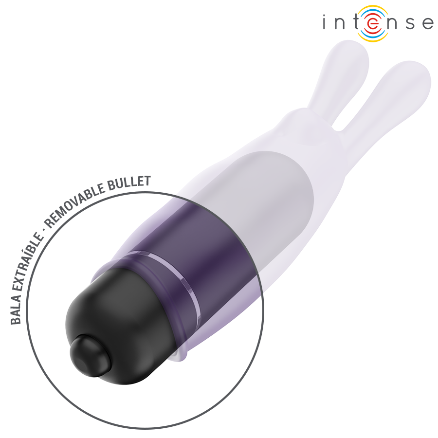 INTENSE - MYSTIC PURPLE VIBRATING BULLET 8.7 X 2.4 CM - Afbeelding 5