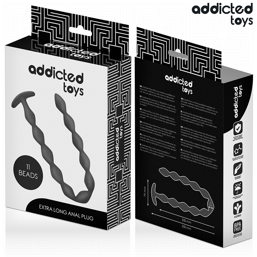 ADDICTED TOYS - EXTRA LONG SILICONE ANAL PLUG - Afbeelding 6