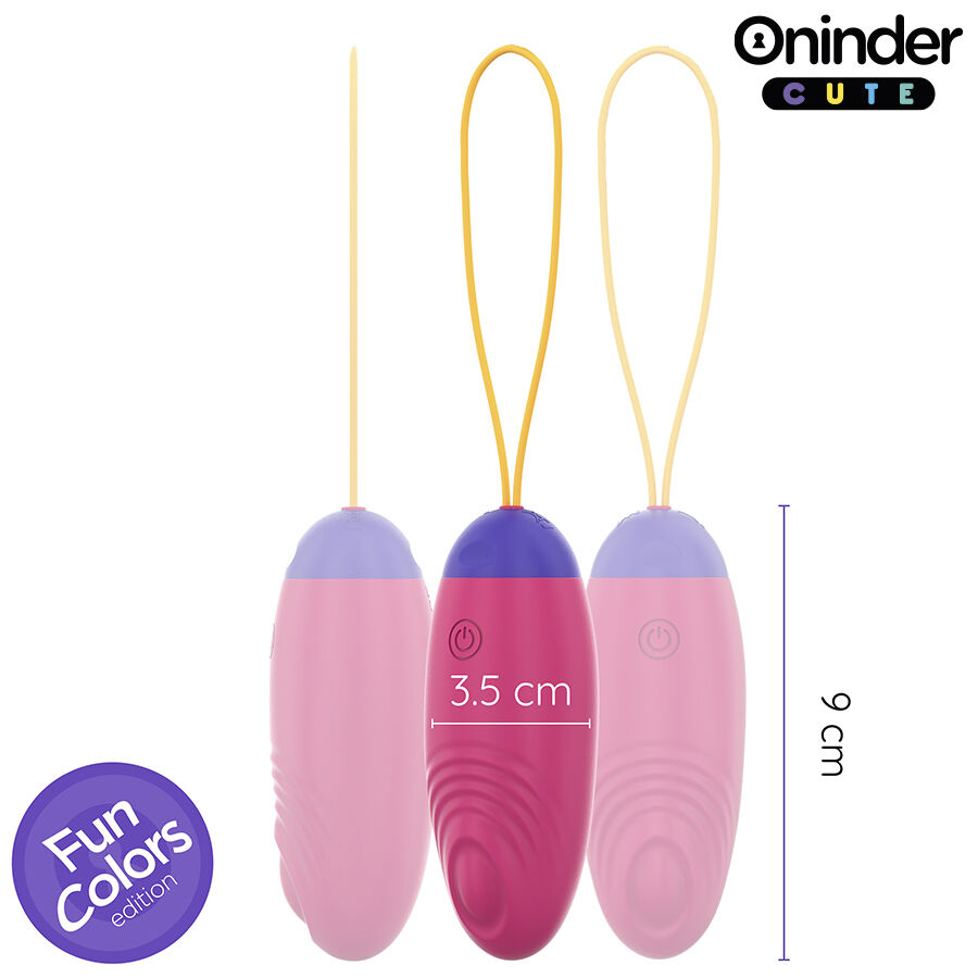 ONINDER CUTE - LOVE PLEASURE VIBRO-WAVE TAPPING SILICONE EGG - FREE GLOBAL APP - Afbeelding 5