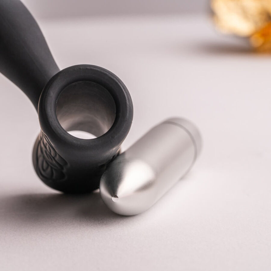 ROCKS- OFF - PETITE SENSATIONS TEAZER ANAL PLUG VIBRATOR BLACK - Afbeelding 5