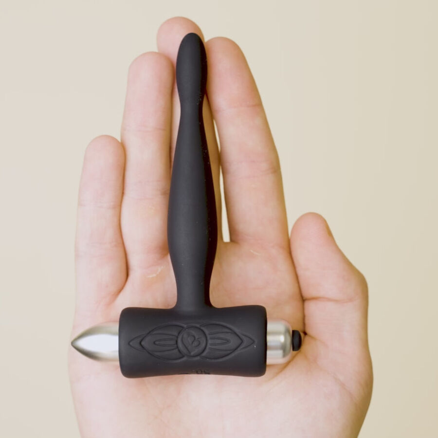 ROCKS- OFF - PETITE SENSATIONS TEAZER ANAL PLUG VIBRATOR BLACK - Afbeelding 4