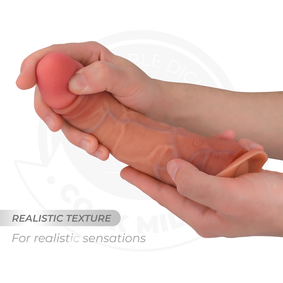 COCK MILLER - REALISTIC DILDO WITH SUCTION CUP AND REMOTE CONTROL VIBRATION 20.5 CM - Afbeelding 6