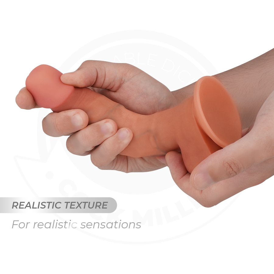 COCK MILLER - HYPERREALISTIC ARTICULABLE DILDO 17.8 CM - Afbeelding 6