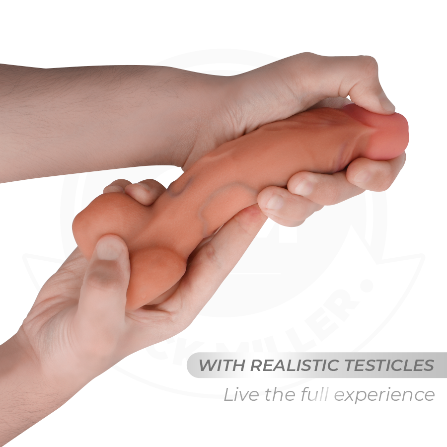 COCK MILLER - HYPERREALISTIC ARTICULABLE DILDO 17.8 CM - Afbeelding 5