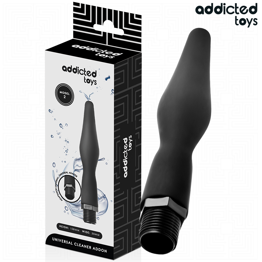 ADDICTED TOYS - ANAL CLEANER WITH UNIVERSAL ADAPTER MODEL 2 - Afbeelding 2