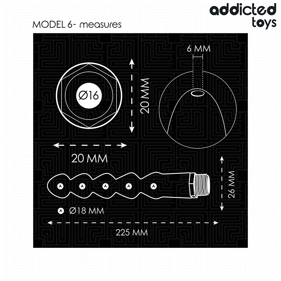 ADDICTED TOYS - ANAL CLEANER WITH UNIVERSAL ADAPTER MODEL 6 - Afbeelding 7