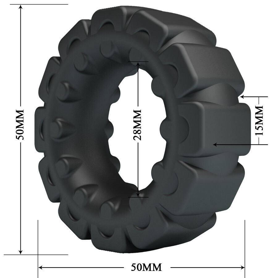 CRAZY BULL - LAIDEN SILICONE RING MODEL 5 - Afbeelding 5