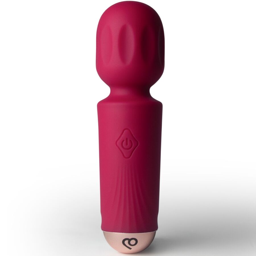 ROCKS-OFF - MINI RECHARGEABLE WAND 16 FUNCTIONS AZALEA RED - Afbeelding 6