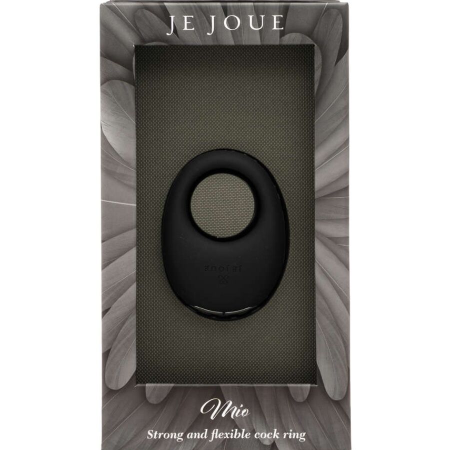 JE JOUE - MIO STRONG AND FLEXIBLE COCK RING BLACK - Afbeelding 2