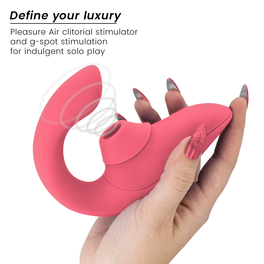 WOMANIZER - BLEND RABBIT VIBRATOR STIMULATOR VIBRANT ROSE - Afbeelding 3