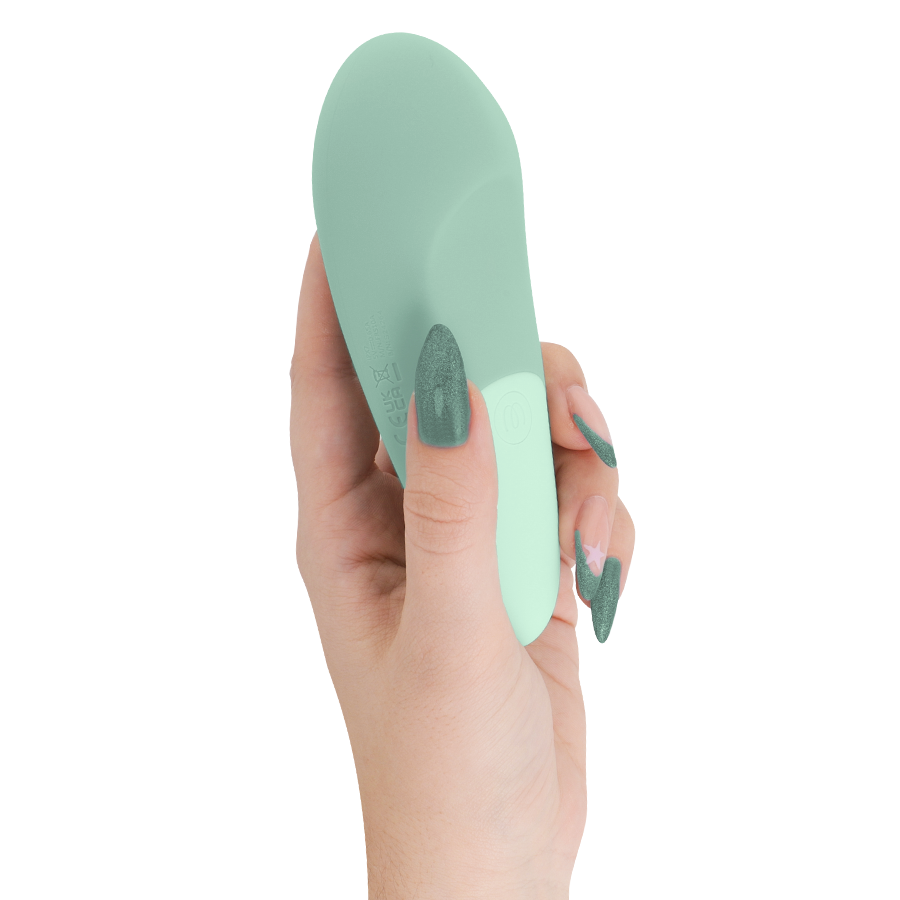 WOMANIZER - VIBE LAY-ON SILENT VIBRATOR SAGE - Afbeelding 4