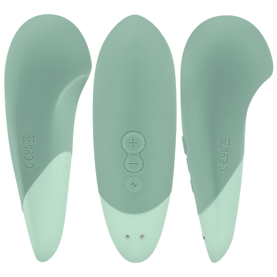 WOMANIZER - VIBE LAY-ON SILENT VIBRATOR SAGE - Afbeelding 2