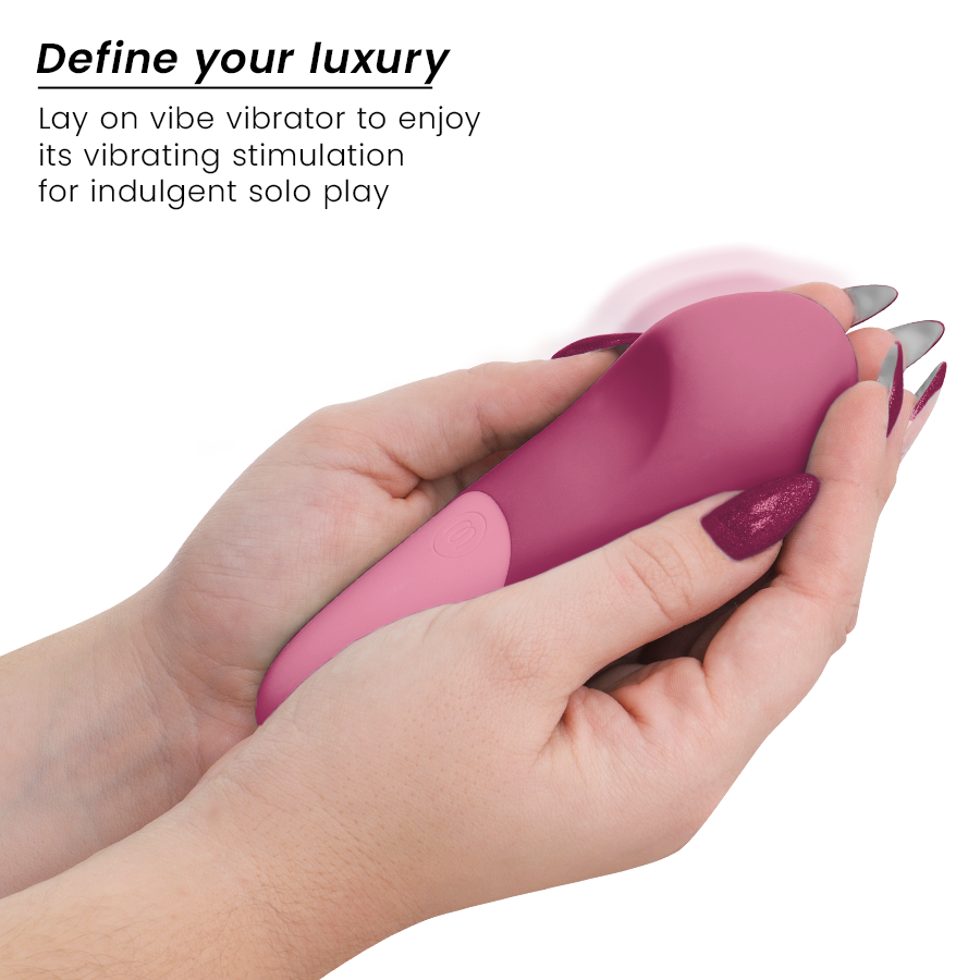 WOMANIZER - VIBE LAY-ON SILENT VIBRATOR DUSKY PINK - Afbeelding 3