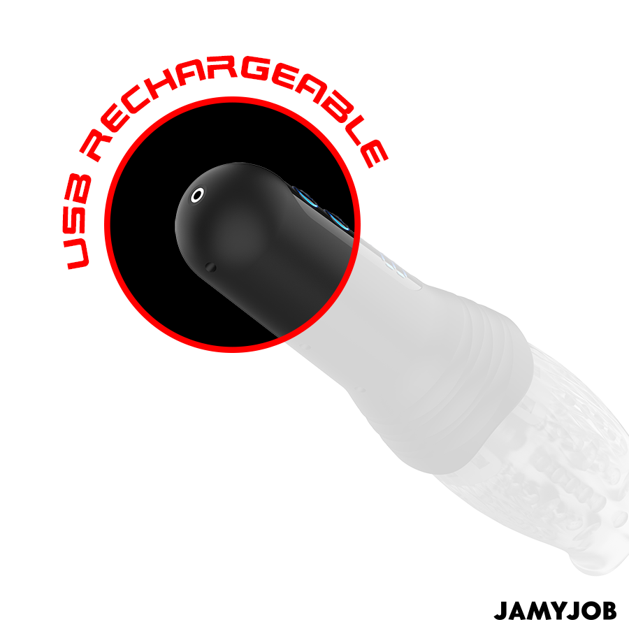 JAMYJOB - BLOW-R MASTURBATOR WITH THRUSTING AND ROTATION - Afbeelding 8