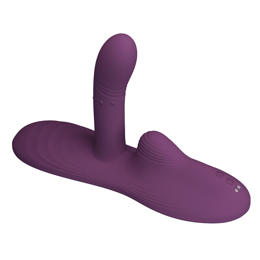 PRETTY LOVE - LUKA SIT-DOWN VIBRATOR WITH HEAT EFFECT AND REMOTE CONTROL - Afbeelding 7