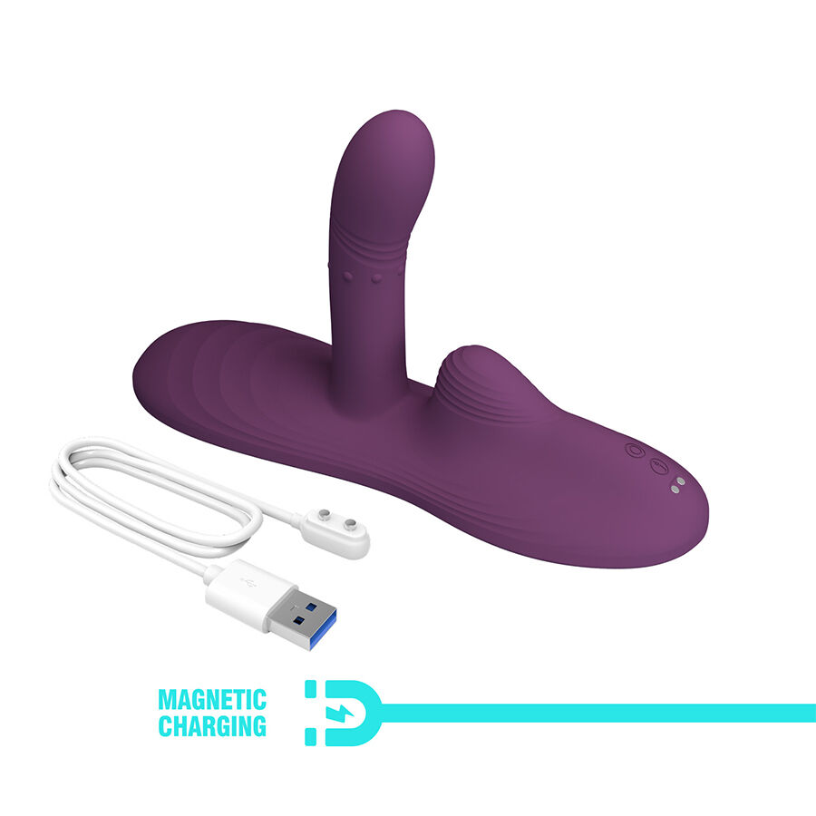 PRETTY LOVE - LUKA SIT-DOWN VIBRATOR WITH HEAT EFFECT AND REMOTE CONTROL - Afbeelding 9