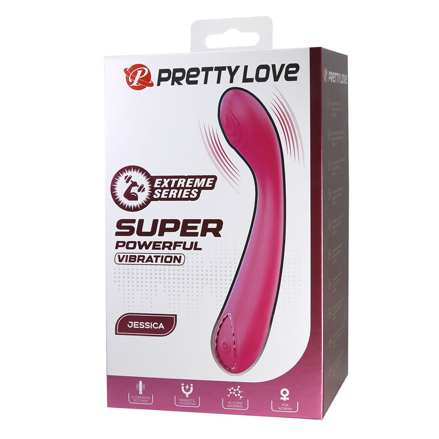 PRETTY LOVE - JESSICA HIGH POWER PINK VIBRATOR - Afbeelding 7