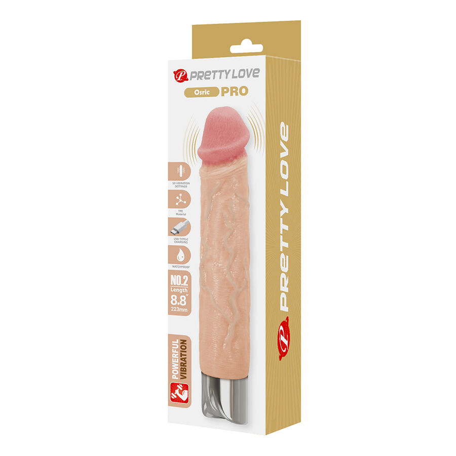 PRETTY LOVE - OSRIC PRO FLEXIBLE REALISTIC VIBRATOR - Afbeelding 10