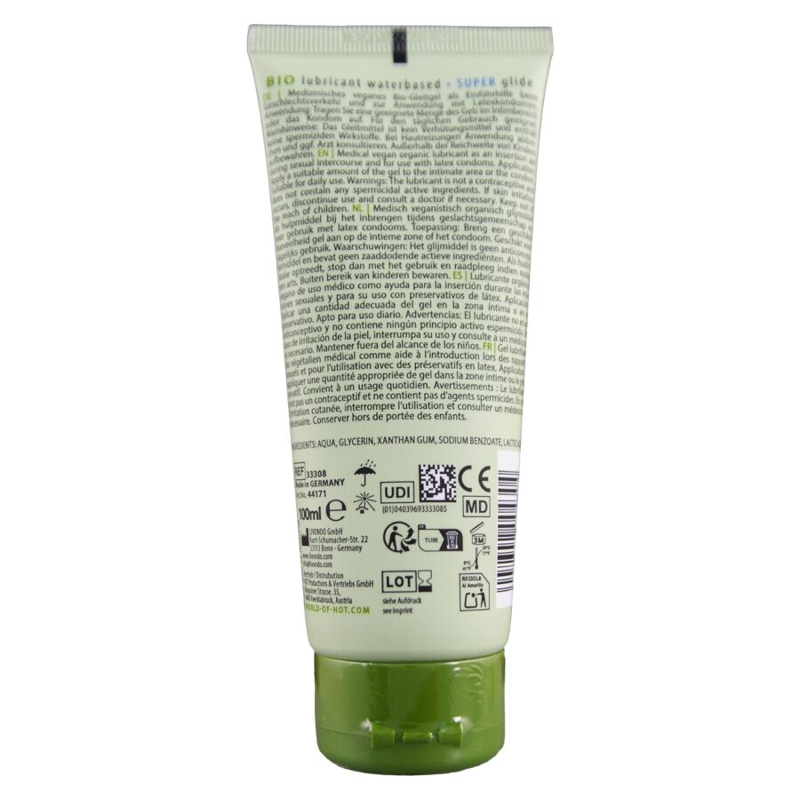 HOT - BIO LUBRICANT WATERBASED 100 ML - Afbeelding 2