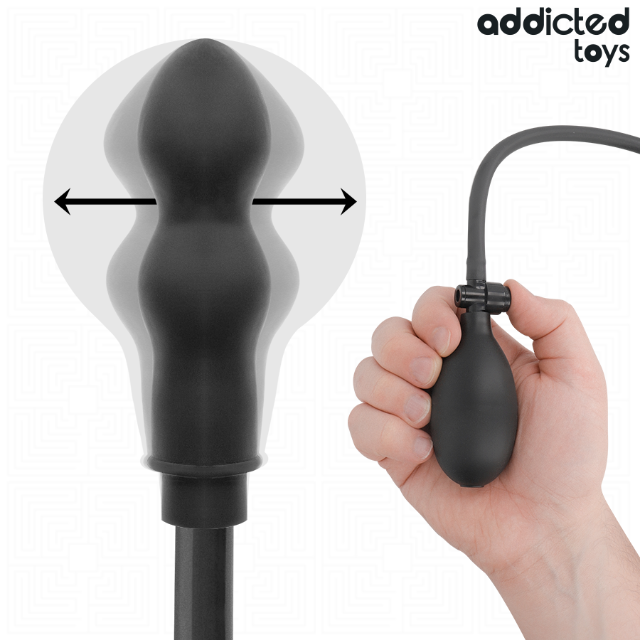 ADDICTED TOYS - INFLATABLE DOUBLE BUTT PLUG MODEL 1 - Afbeelding 2