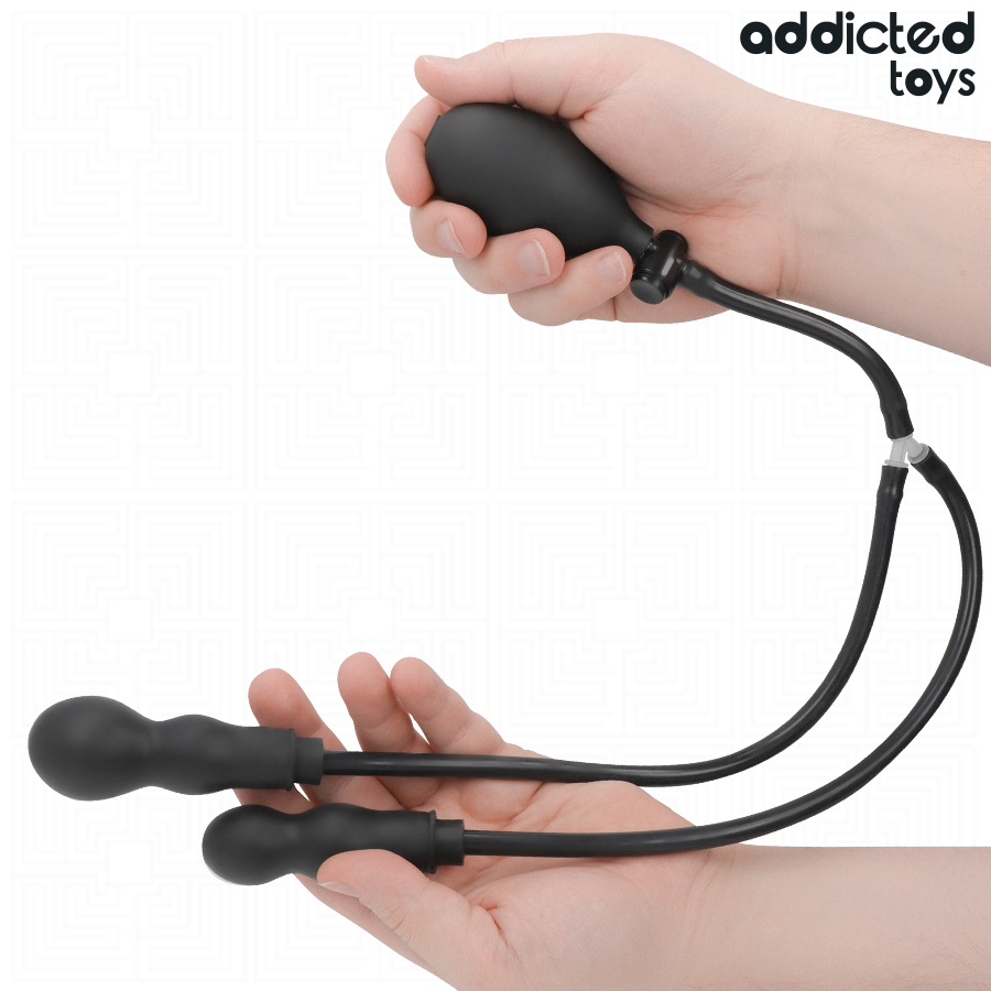 ADDICTED TOYS - INFLATABLE DOUBLE BUTT PLUG MODEL 1 - Afbeelding 4