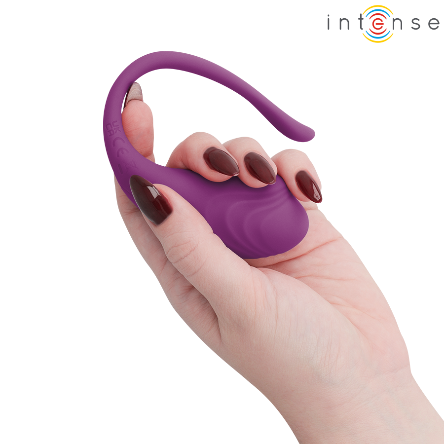 INTENSE - OLIVIA PURPLE VIBRATING EGG WITH REMOTE CONTROL - Afbeelding 4