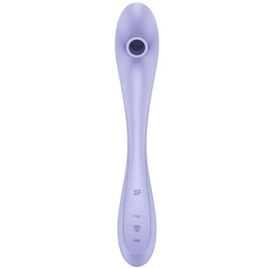 SATISFYER - EASY LOVER VIBRATOR & AIR PULSE STIMULATOR - Afbeelding 2