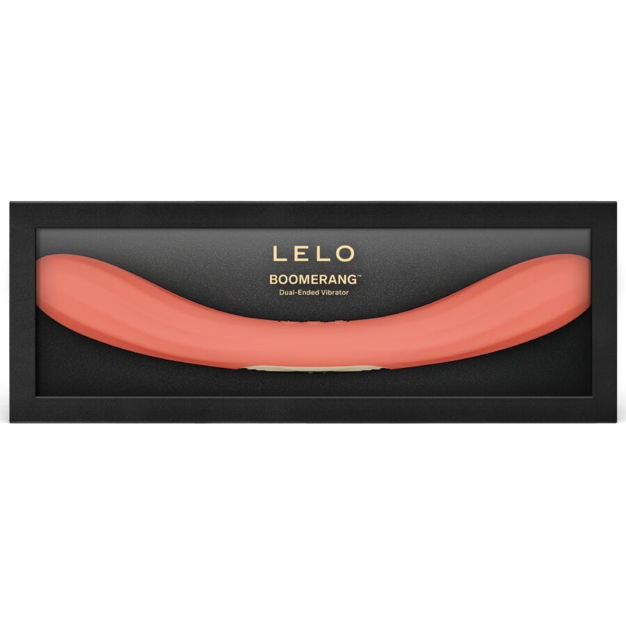 LELO - BOOMERANG DOUBLE ENDED VIBRATOR CORAL RED - Afbeelding 5